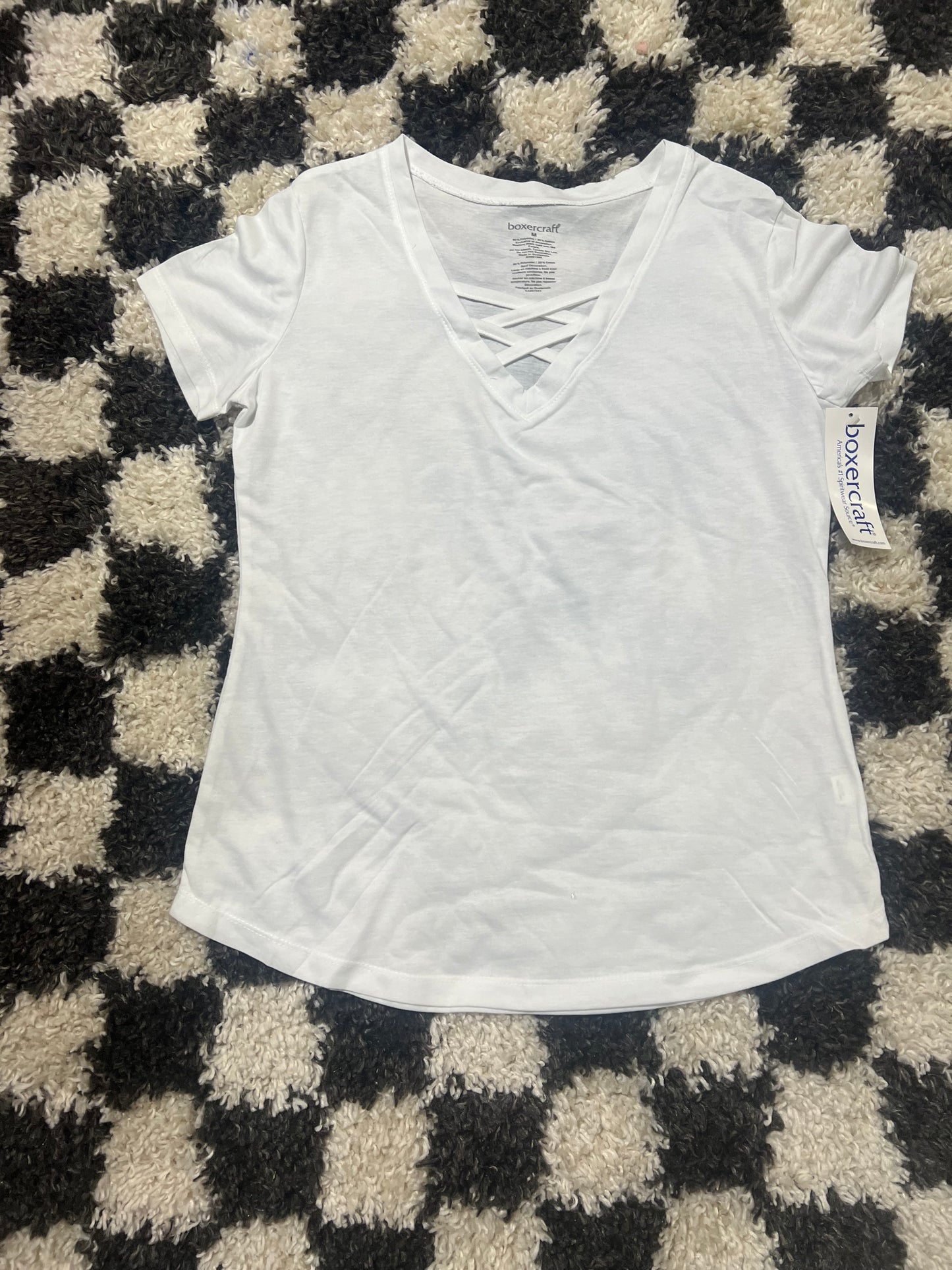 In stock women’s fit shirt ￼