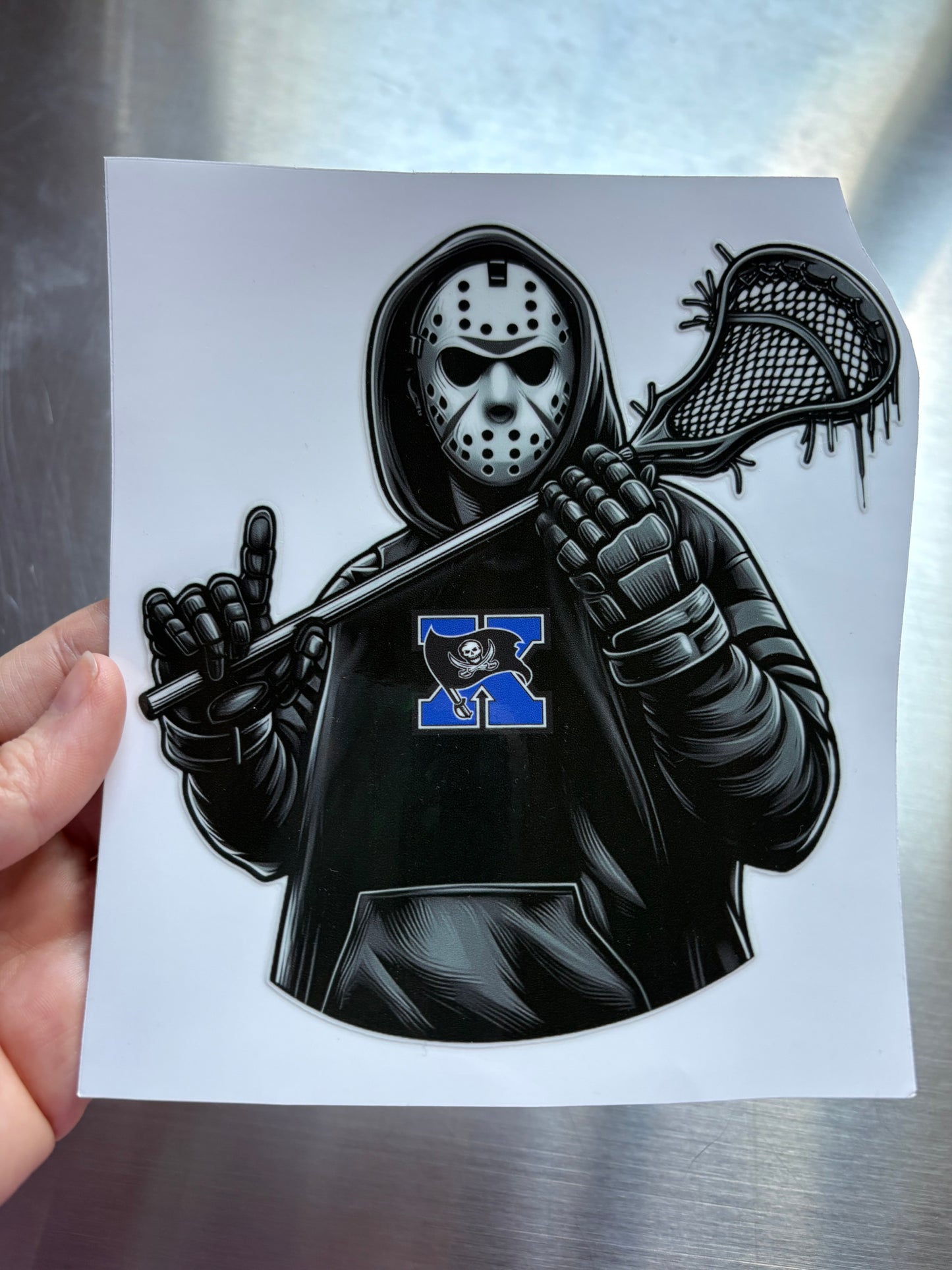 Xenia buccaneers lacrosse – UVDTF sticker