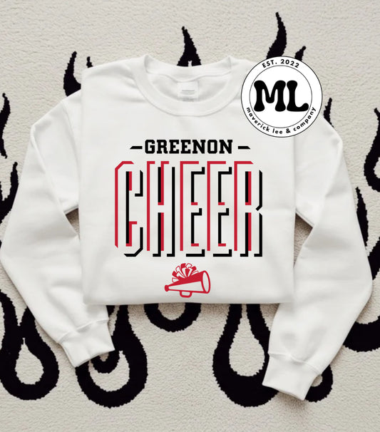 Greenon - cheer outline