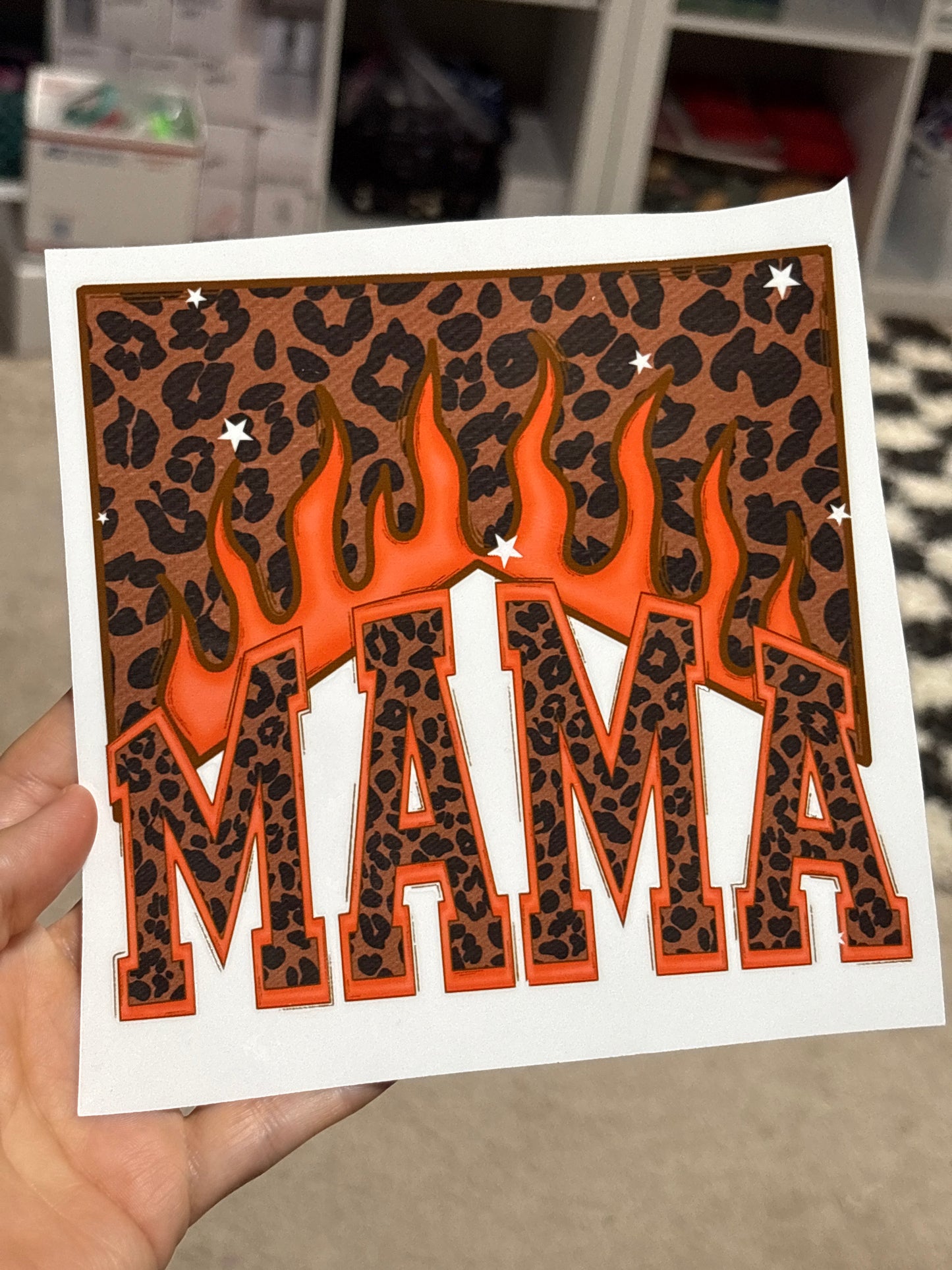 6 inch car decal in stock
