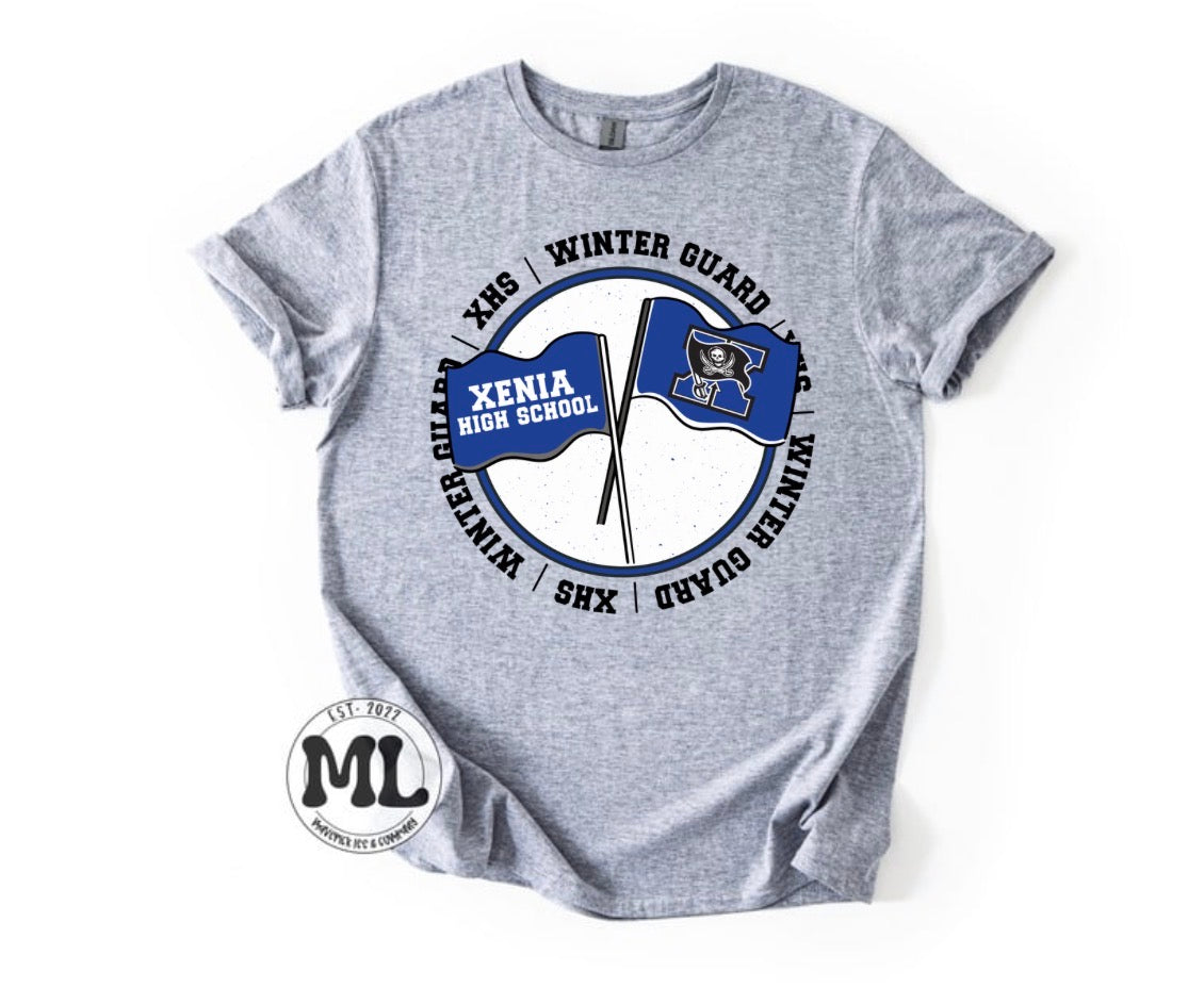 Xenia Buccaneers winter guard collection