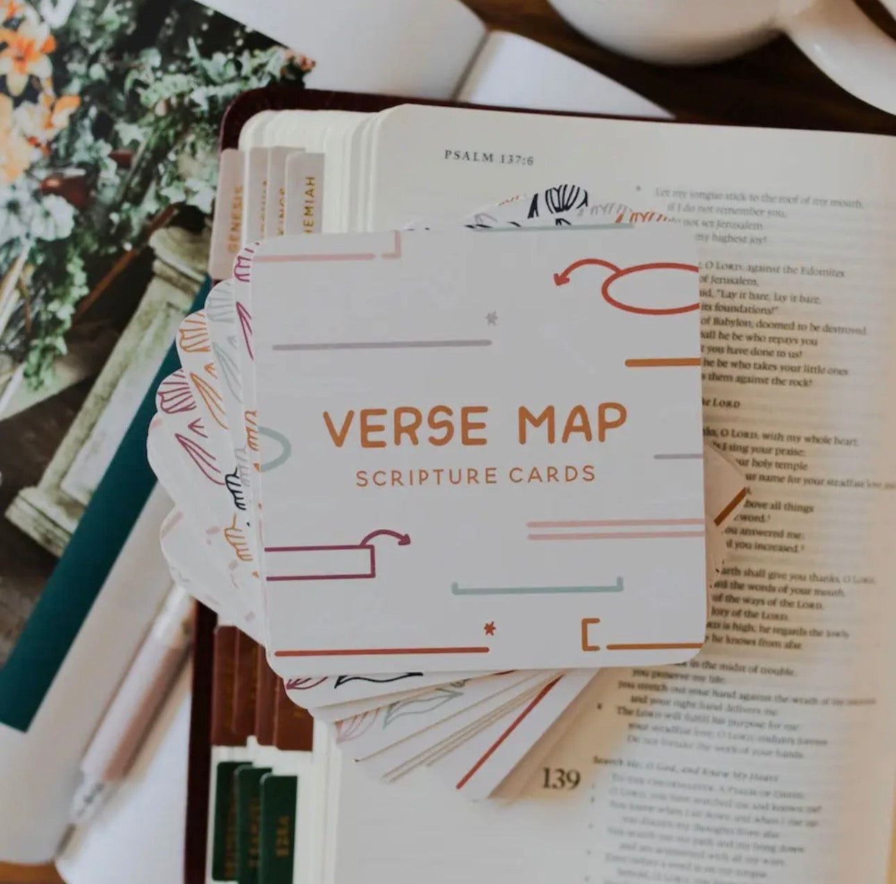 Verse map scripture cards ￼