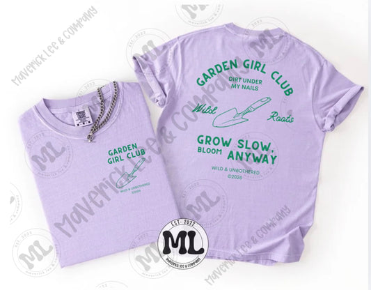 Garden girl club - green