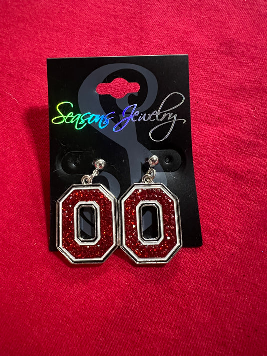 Block earring in stock