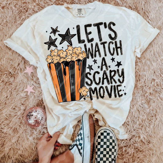 Let’s watch a scary movie