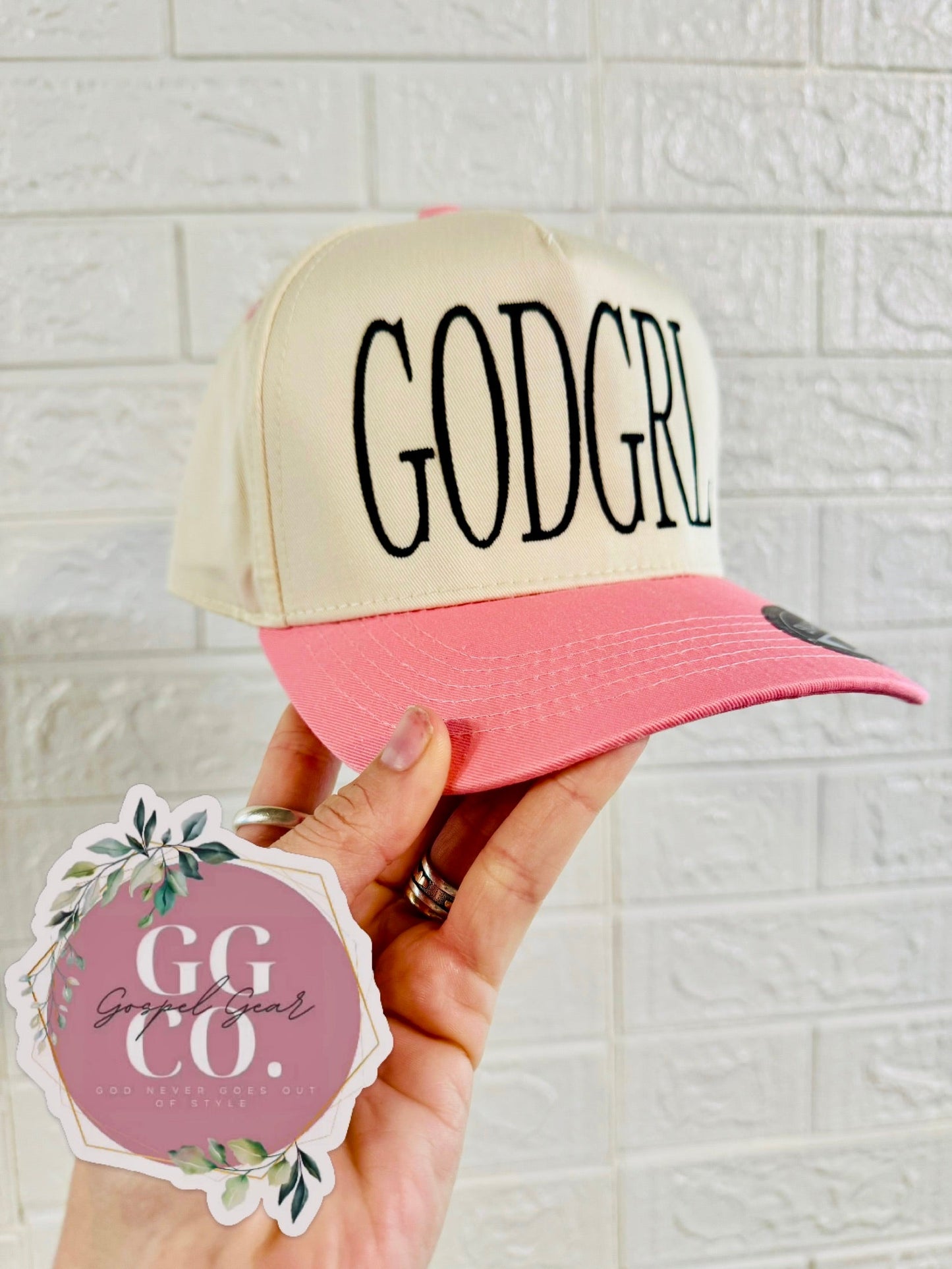 God Girl Embroidered Hat
