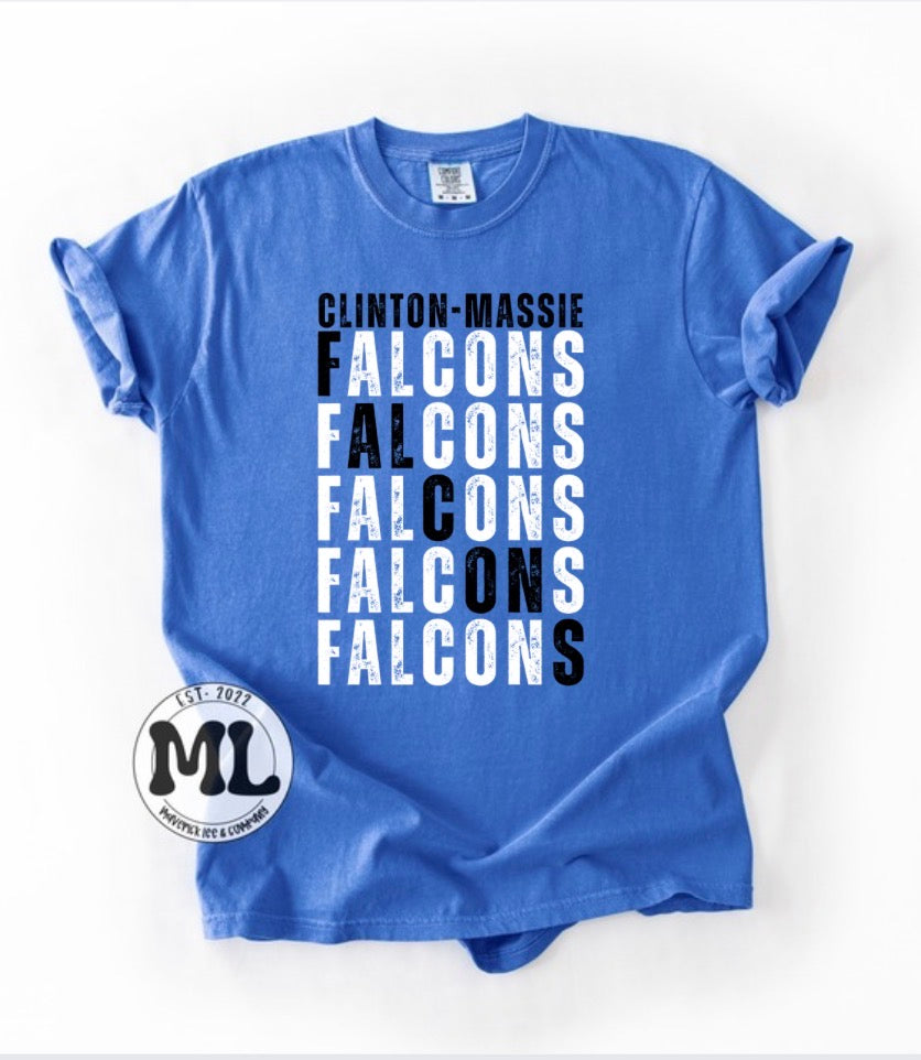 Clinton-Massie Falcons July 2026 spirit collection