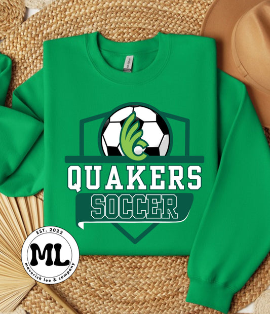 Wilmington Quakers soccer - retro pennant