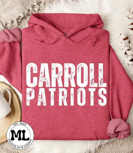 Carroll patriots distressed