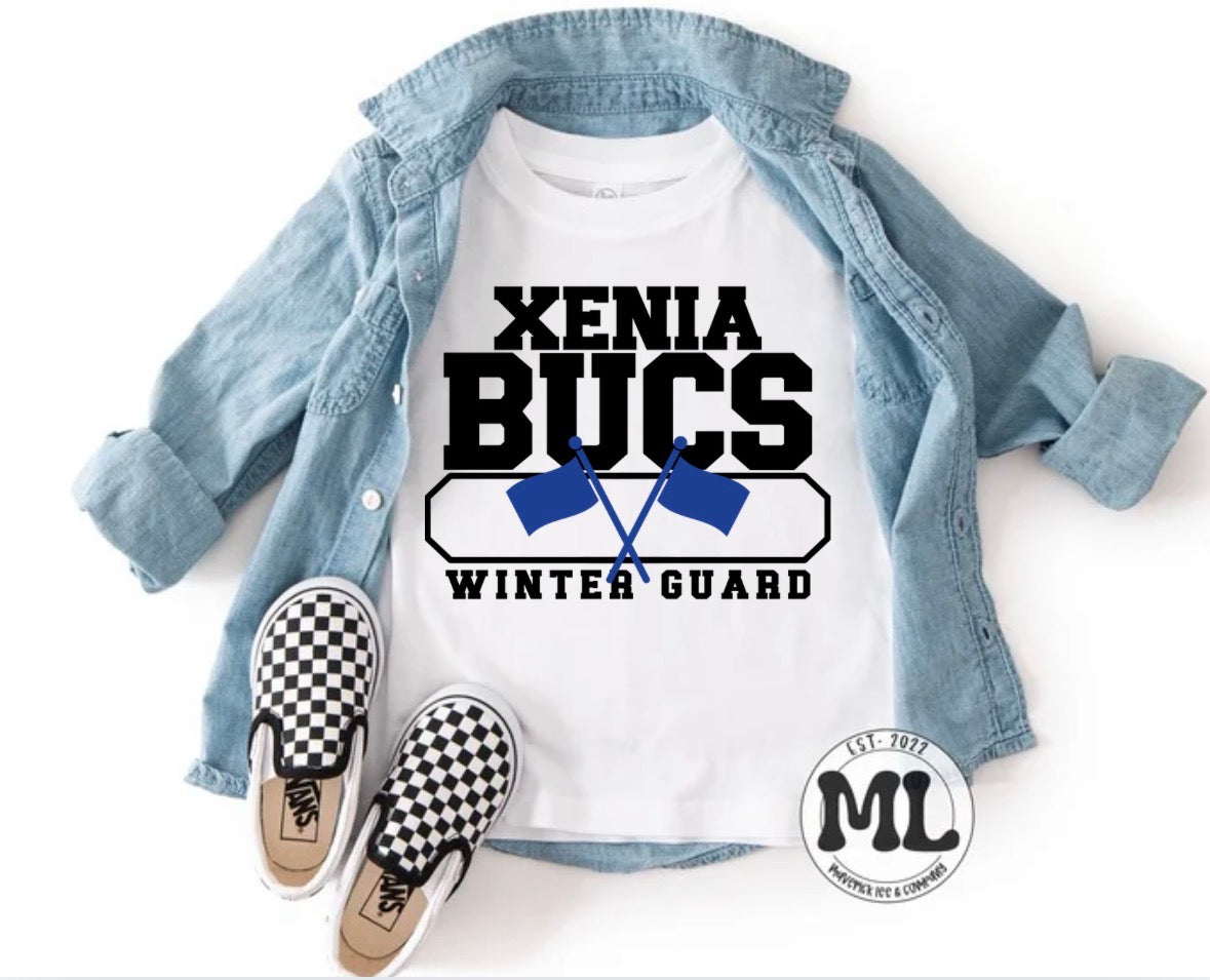 Xenia Buccaneers winter guard collection