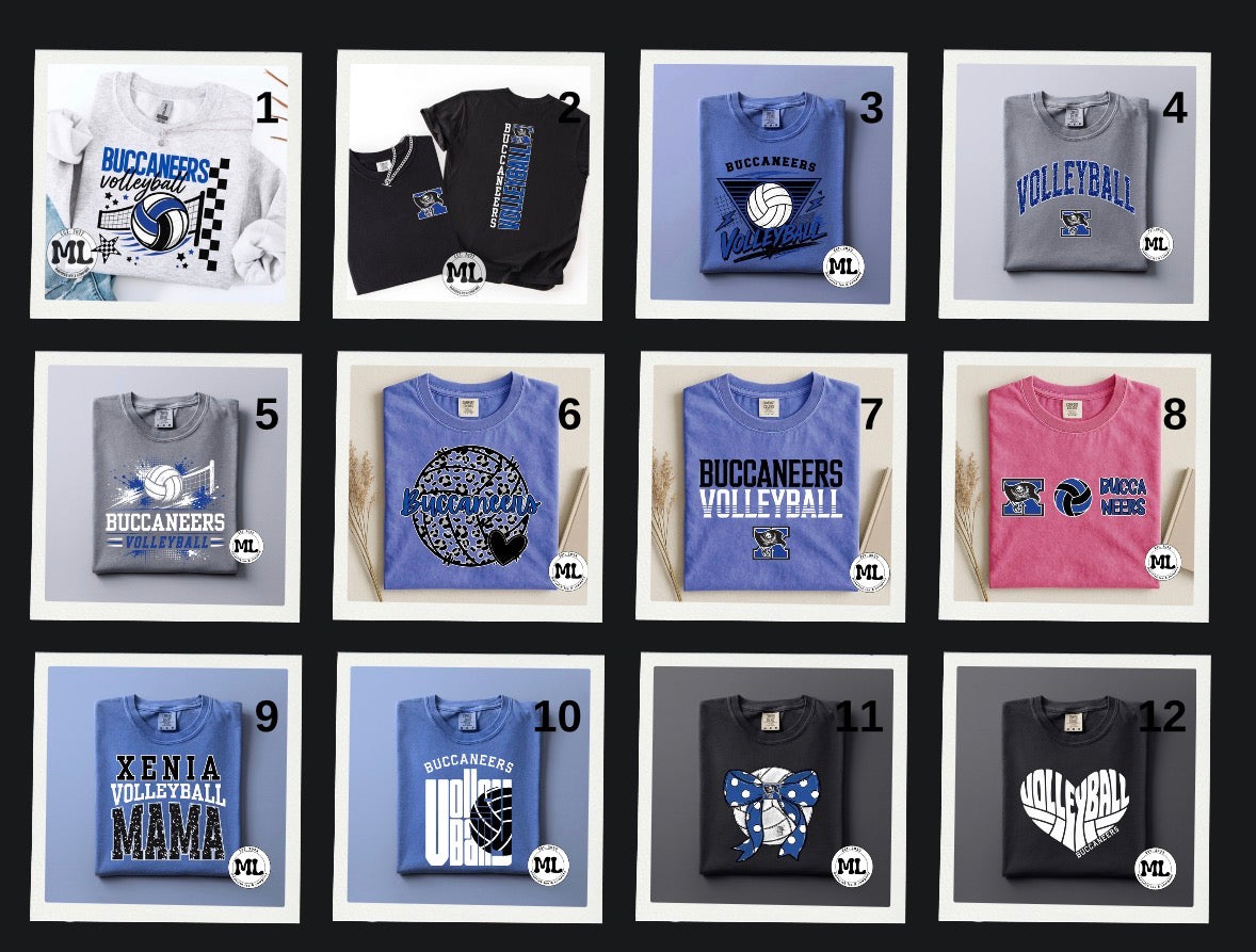 Xenia Volleyball collection August 2026