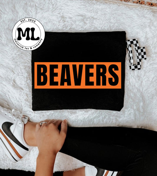 Beavercreek Beavers transparent outline