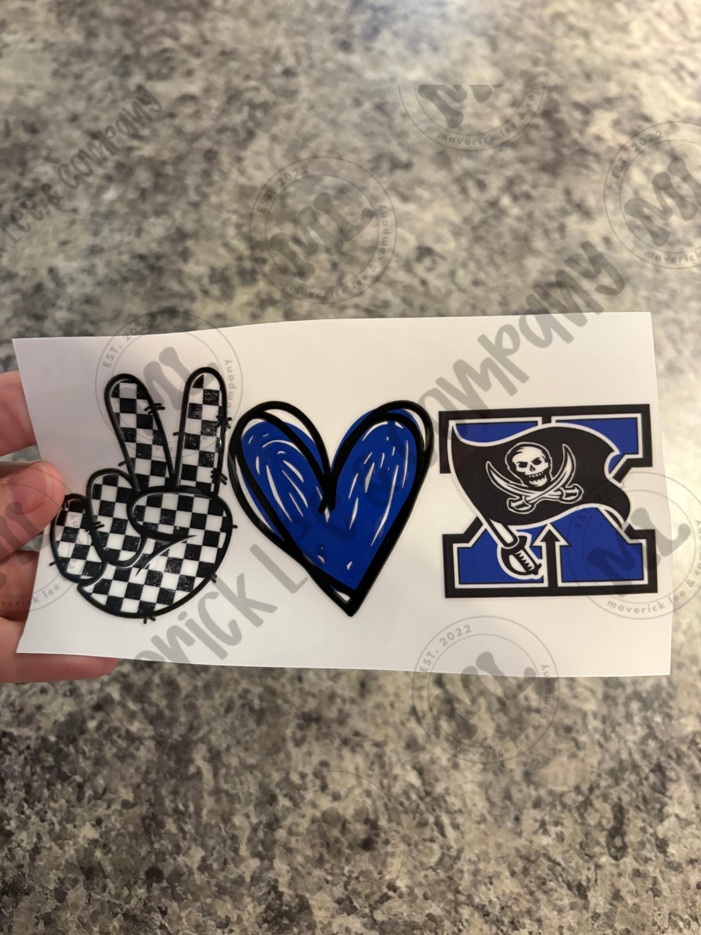 Xenia Buccaneers – UVDTF sticker