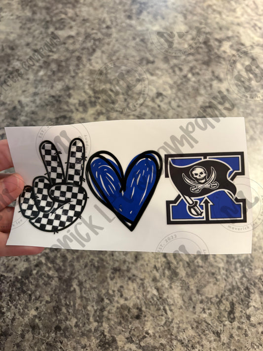 Xenia Buccaneers – UVDTF sticker
