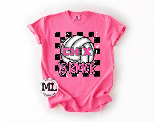 Air city chix checkered splash