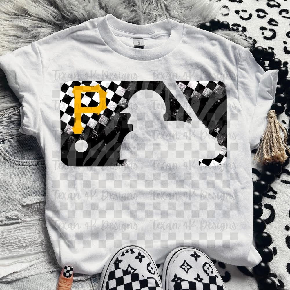 Zebra and checkered baseball collection