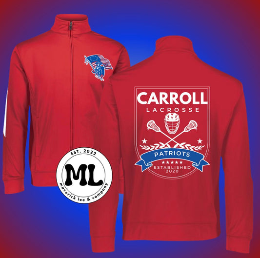 Carroll Patriots Lacrosse pennant Jacket