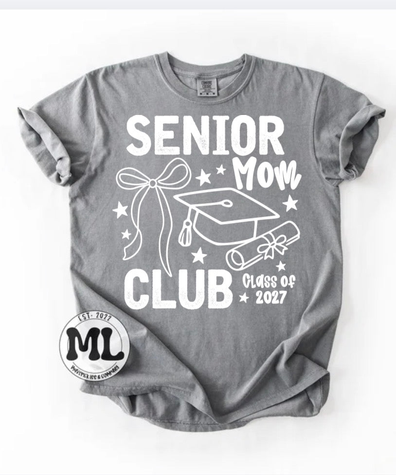 Black and white senior parents collection 2027