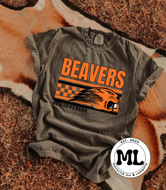 Beavercreek Beavers checkered multicolor