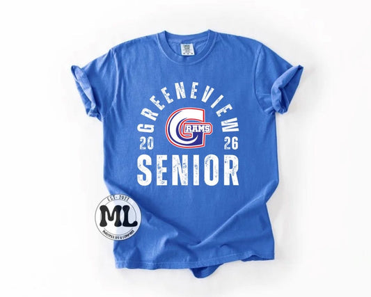 Greeneview Rams - senior distressed