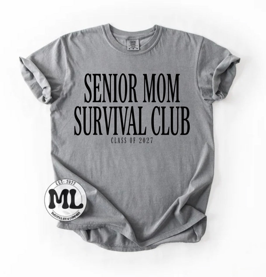 Black and white senior parents collection 2027