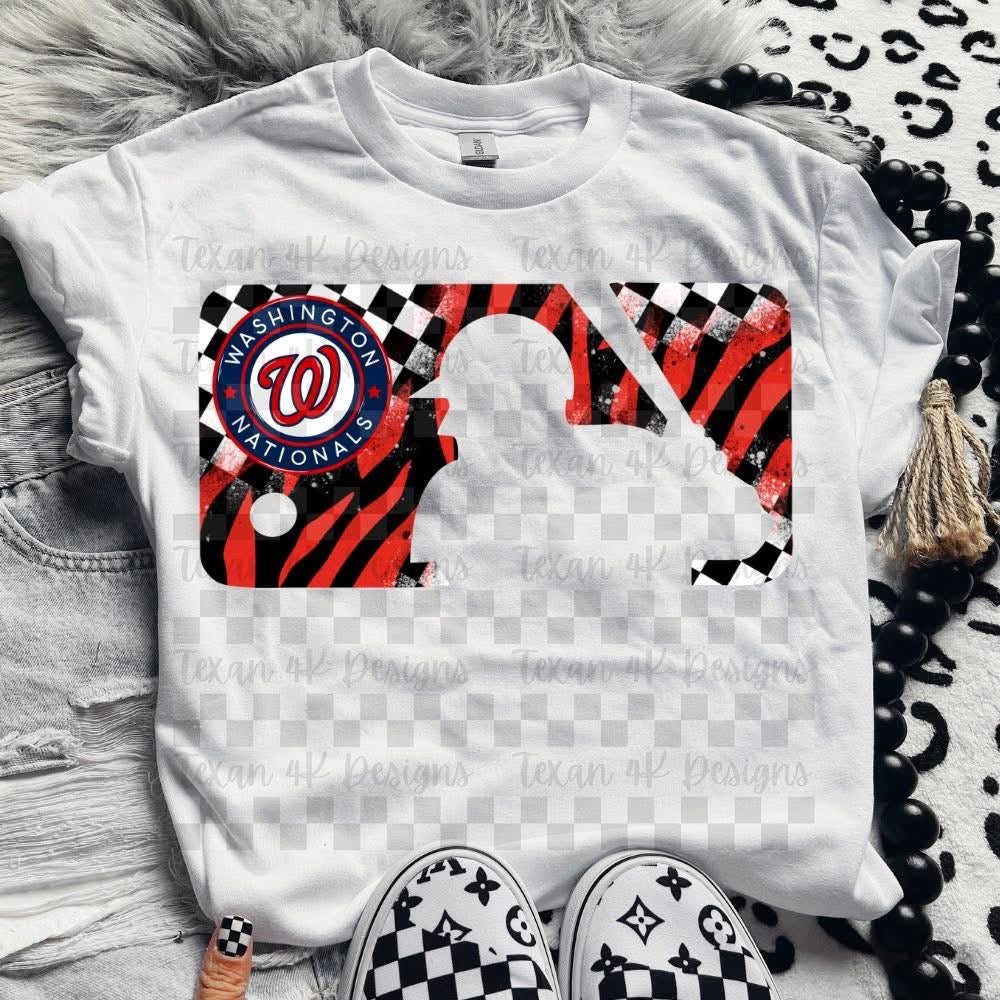 Zebra and checkered baseball collection