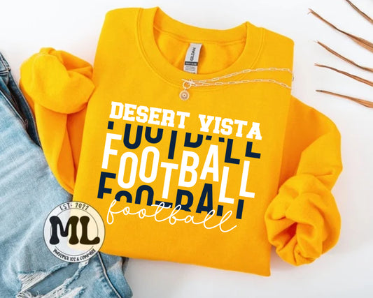 Desert Vista - football scrolling
