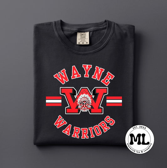 Wayne Warriors Circle + lines