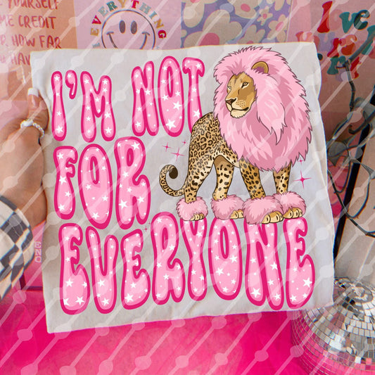 I’m not for everyone