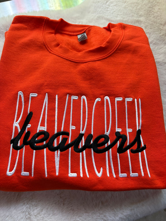 Skinny + Script embroidery