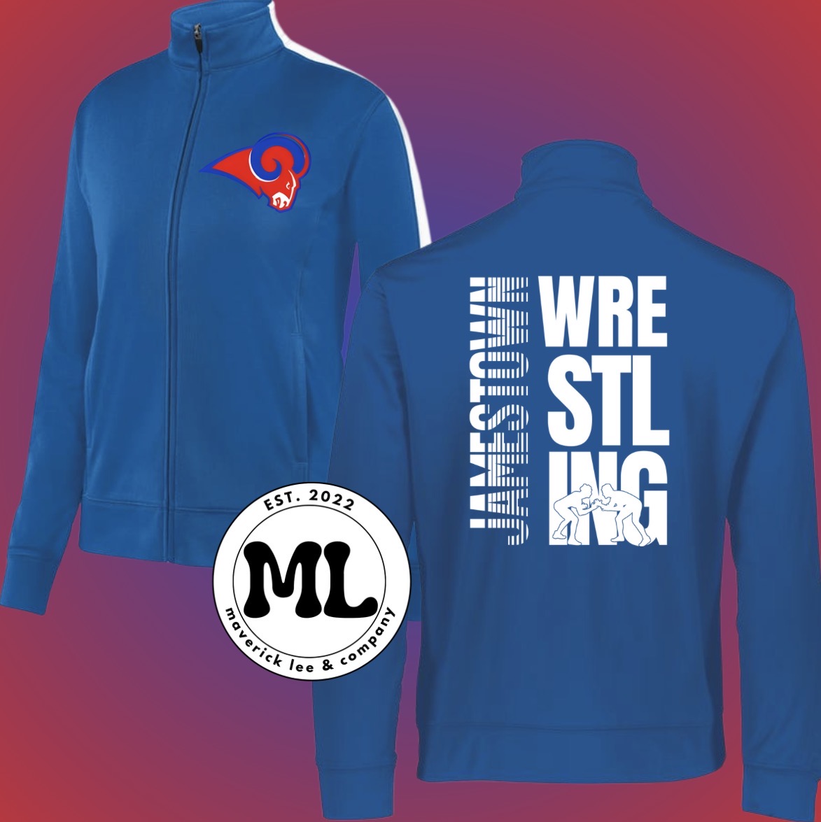 Jamestown wrestling jacket