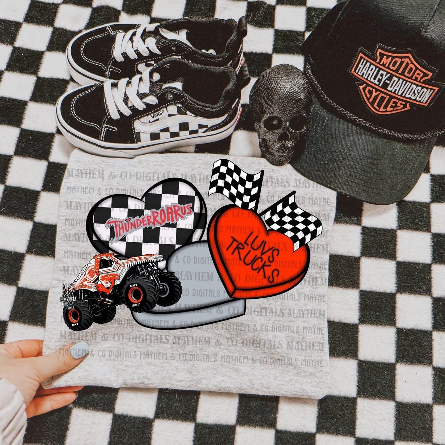 Valentines Day trucks collection