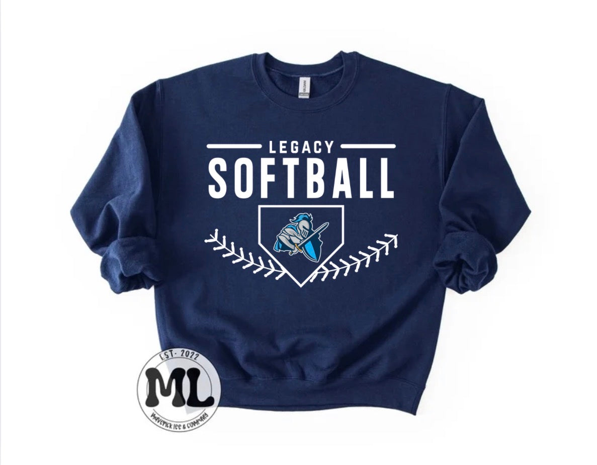 Legacy Knights softball collection