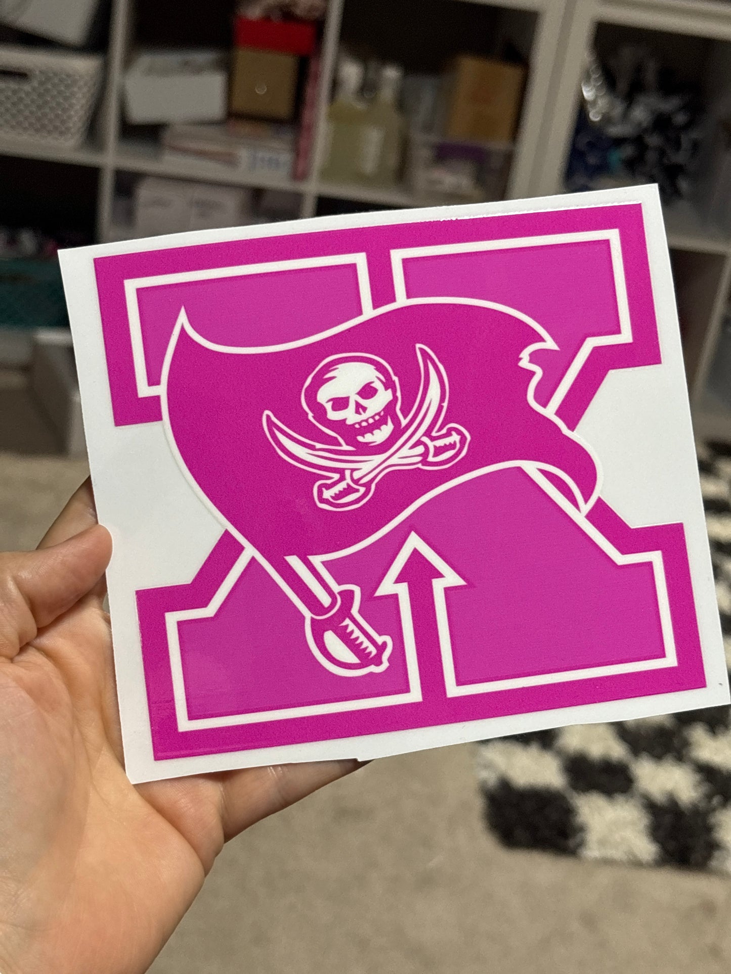 6 inch car decal in stock