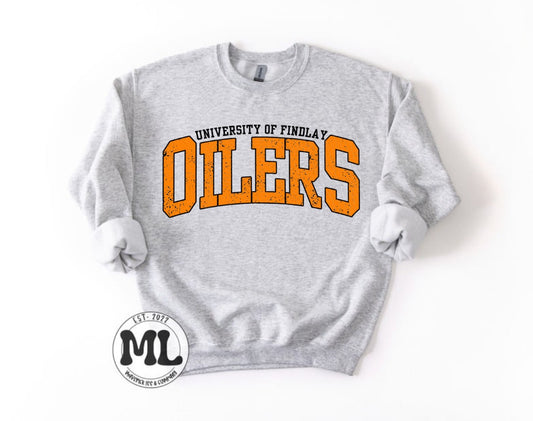 Findlay Oilers - retro