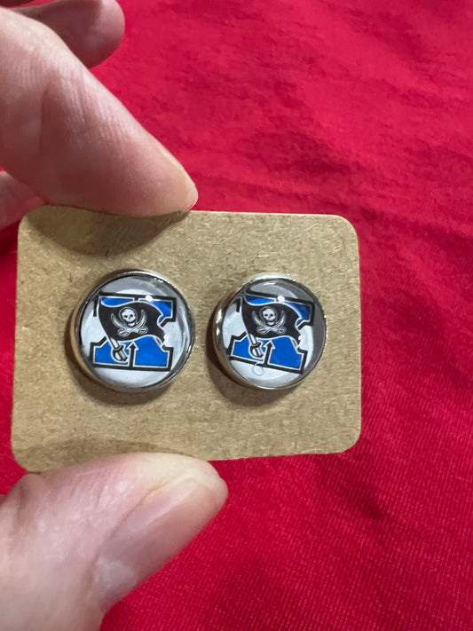 In stock earrings 12mm