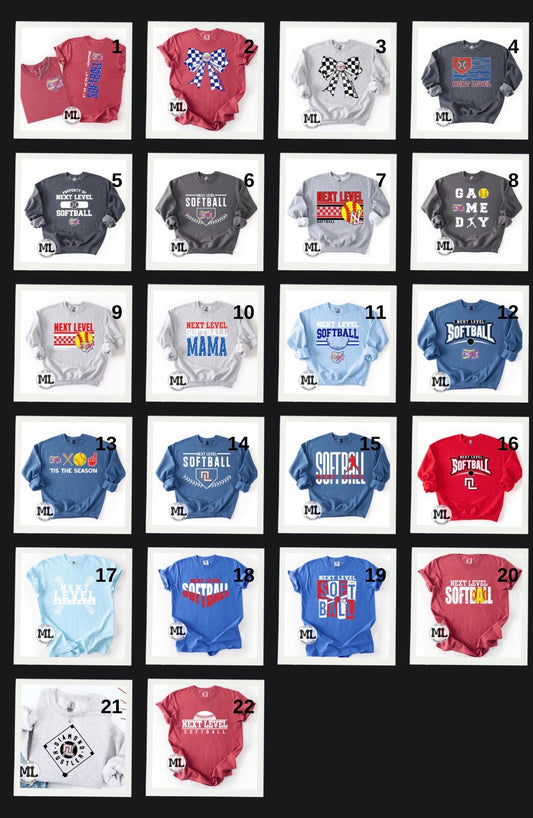 Next Level Softball Collection
