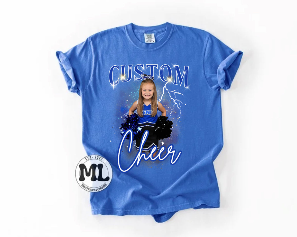 Custom lightning tee