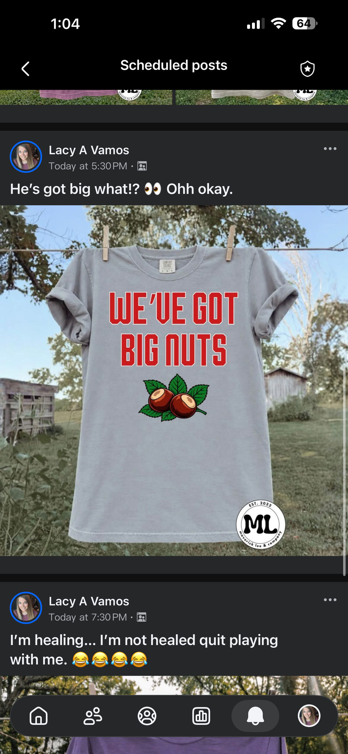 Big nuts