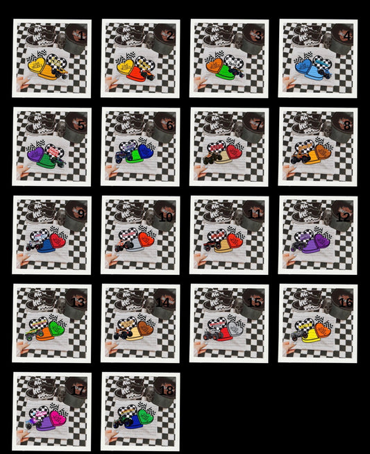 Valentines Day trucks collection