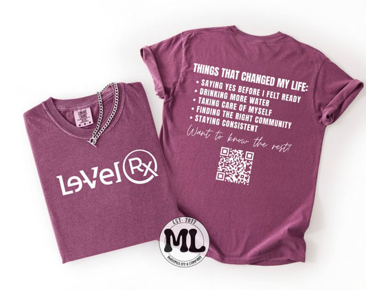 LVRX Custom - Things that changed my life - WHITE FONT