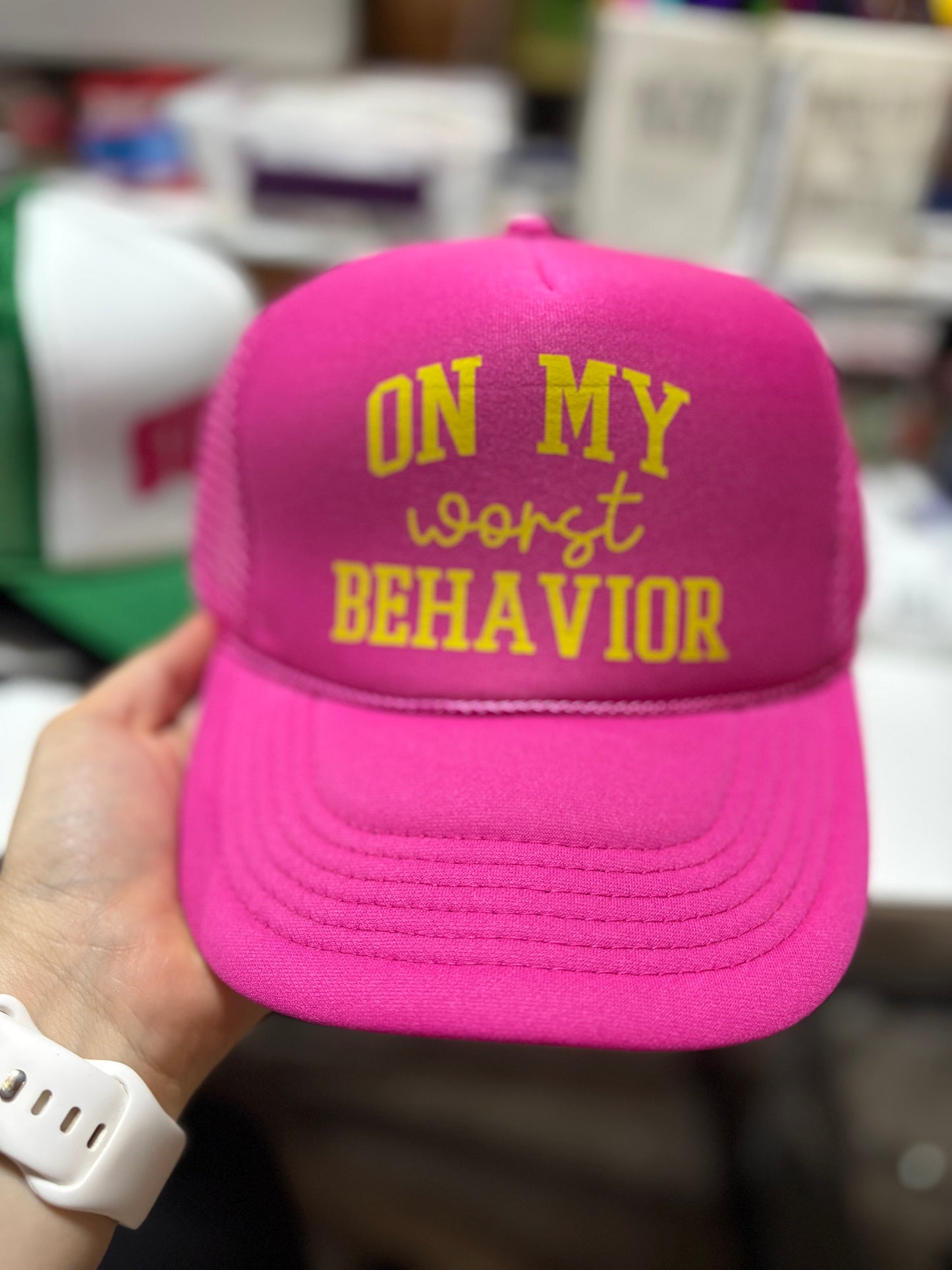 Trucker hat in stock