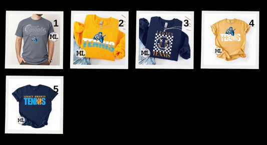 Legacy Knights tennis collection