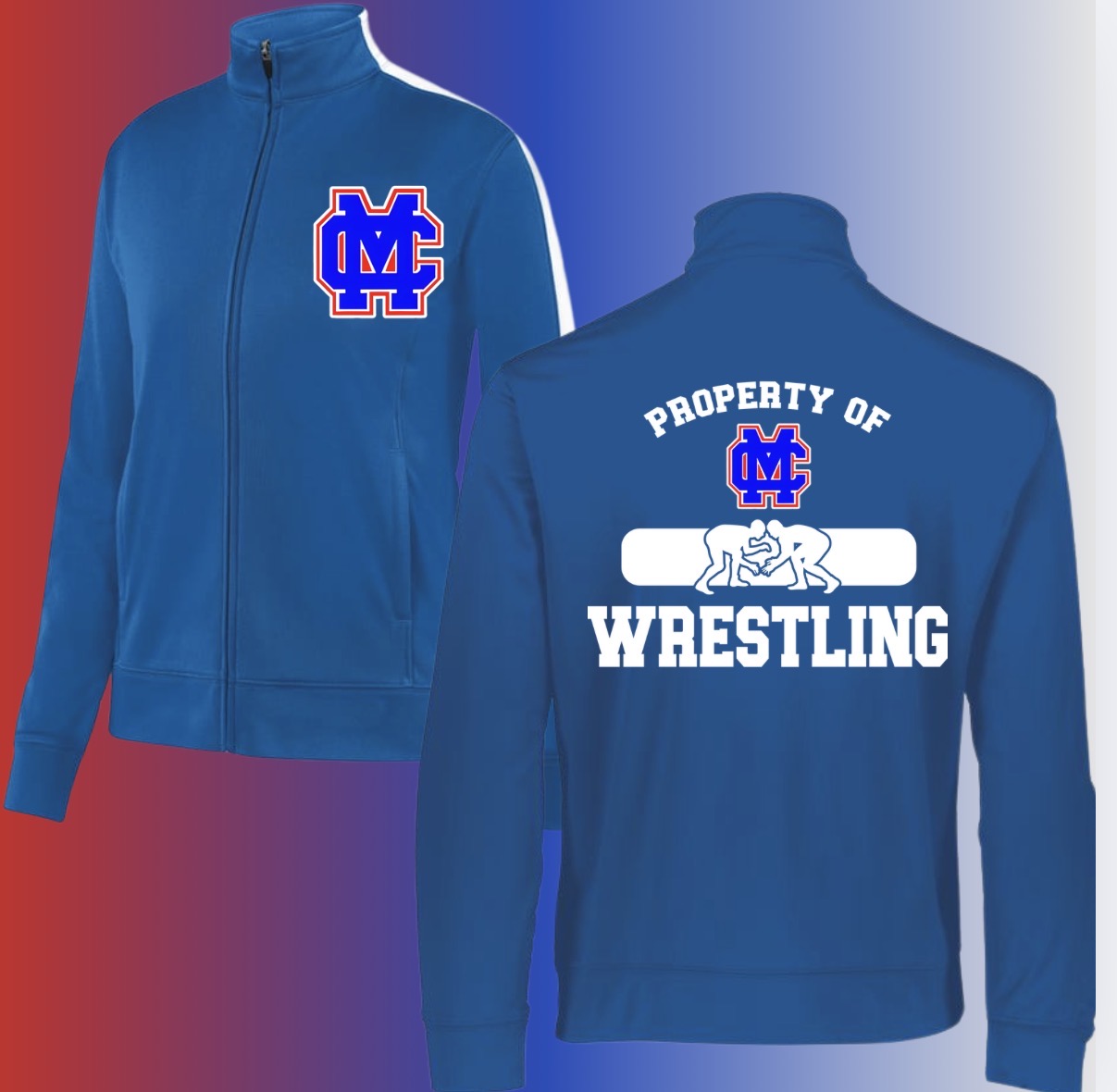 Clinton Massie jacket -  wrestling property of