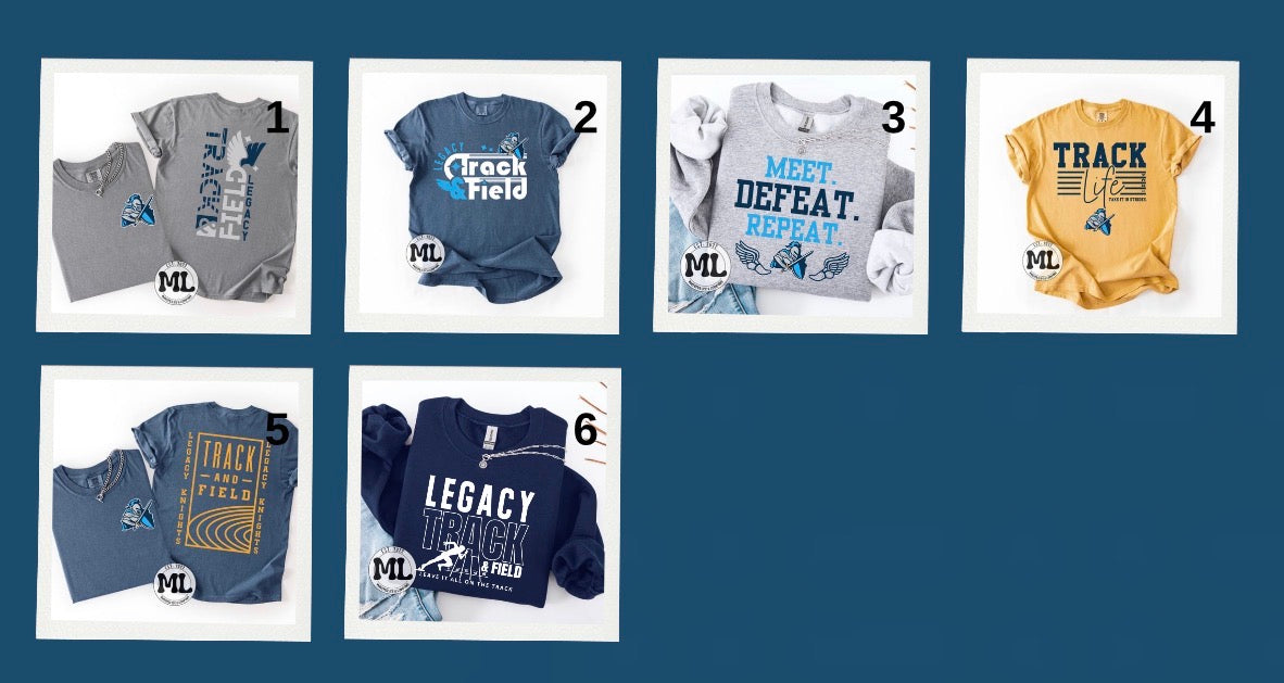 Legacy Knights track collection