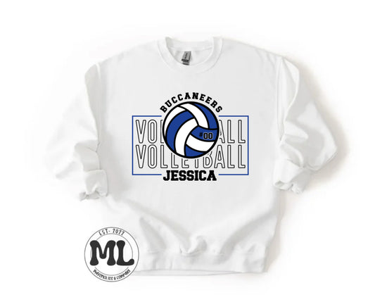 Xenia volleyball custom