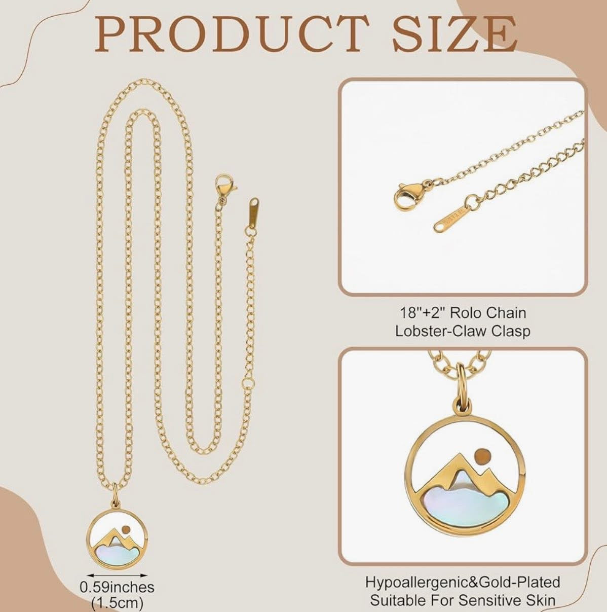 Pearl Mountain Mustard Seed Necklace - Christian Jewelry - Christian Necklace  - Christian Gift