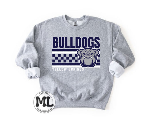 Yellow Springs Bulldogs - multi checkered
