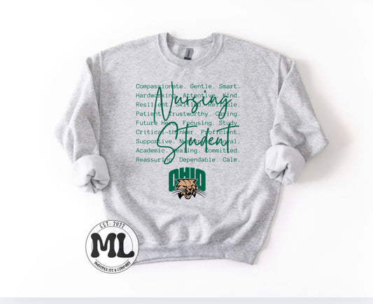 OU - bobcats nursing student