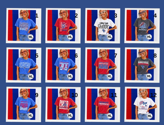 Carroll Patriots 2026 Game Day / Competition Cheer Collection
